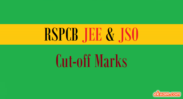 rspcb jee jso cut off marks