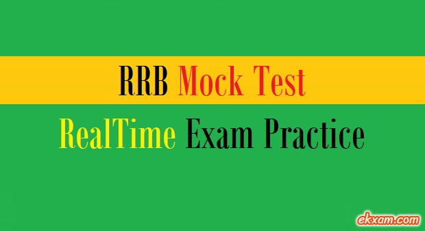 rrb mock test exam practice