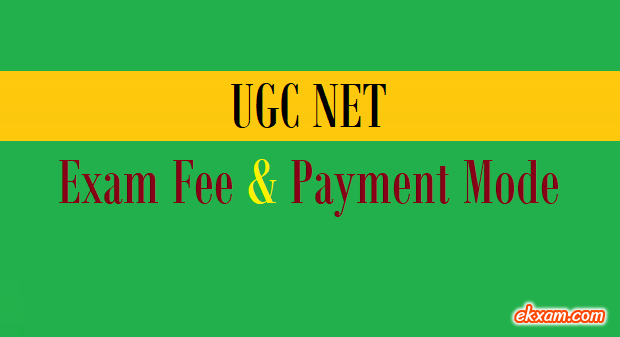ugc net exam fee