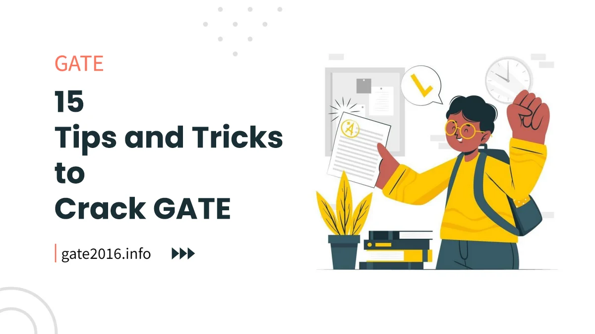 15 must read tips and tricks to crack gate