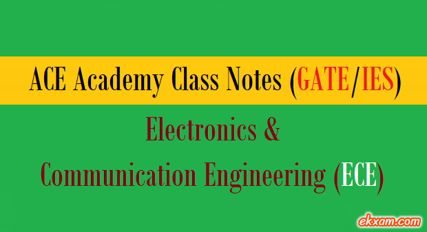 ace academy class notes ec 1