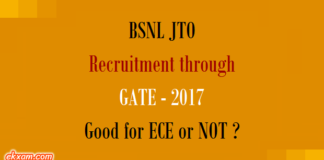 bsnl jto recruitment gate
