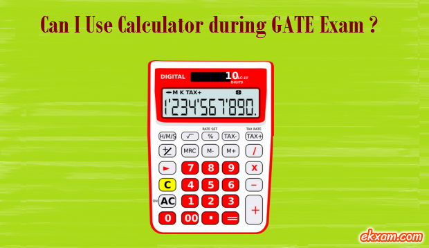 can use calculator gate exam