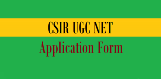 csir ugc net application form