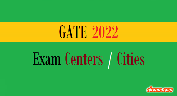 gate exam centers cities gate exam centers cities