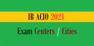 ib acio exam centers cities