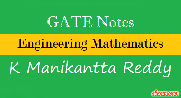 k manikantta reddy notes mathematics