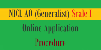 nicl ao generalist online application procedure