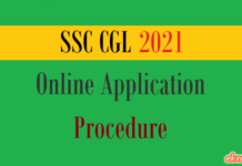 ssc cgl online application procedure