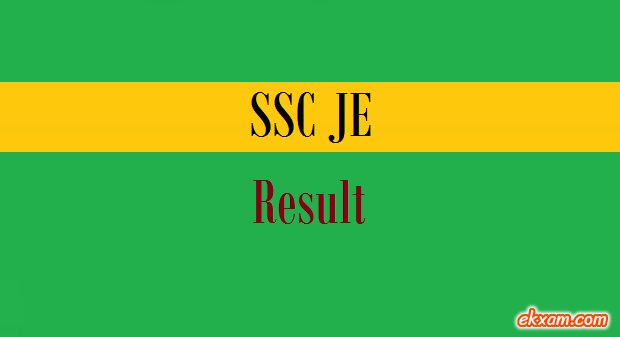 ssc je result