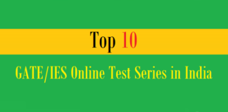 top 10 gate ies online test series india