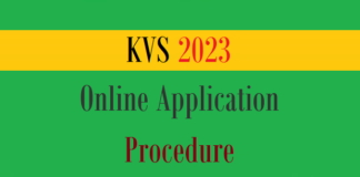 kvs application procedure