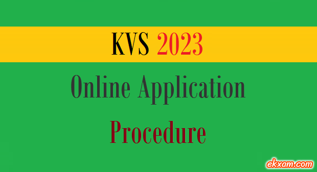 kvs application procedure