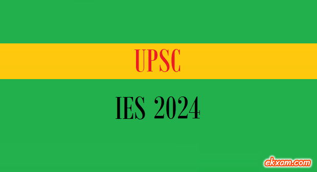 upsc ies 2024