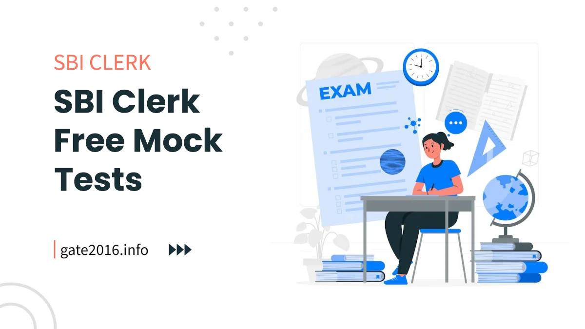 sbi clerk free mock tests