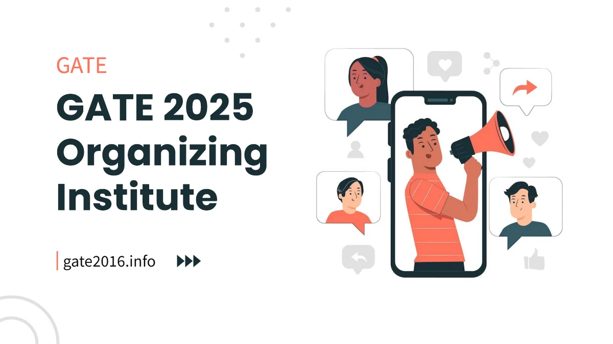 gate 2025 organizing institute