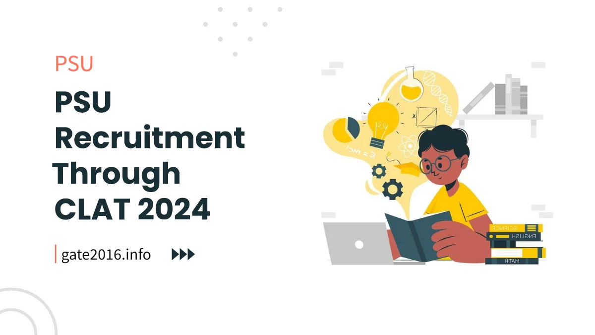 psu recruitment through clat 2024