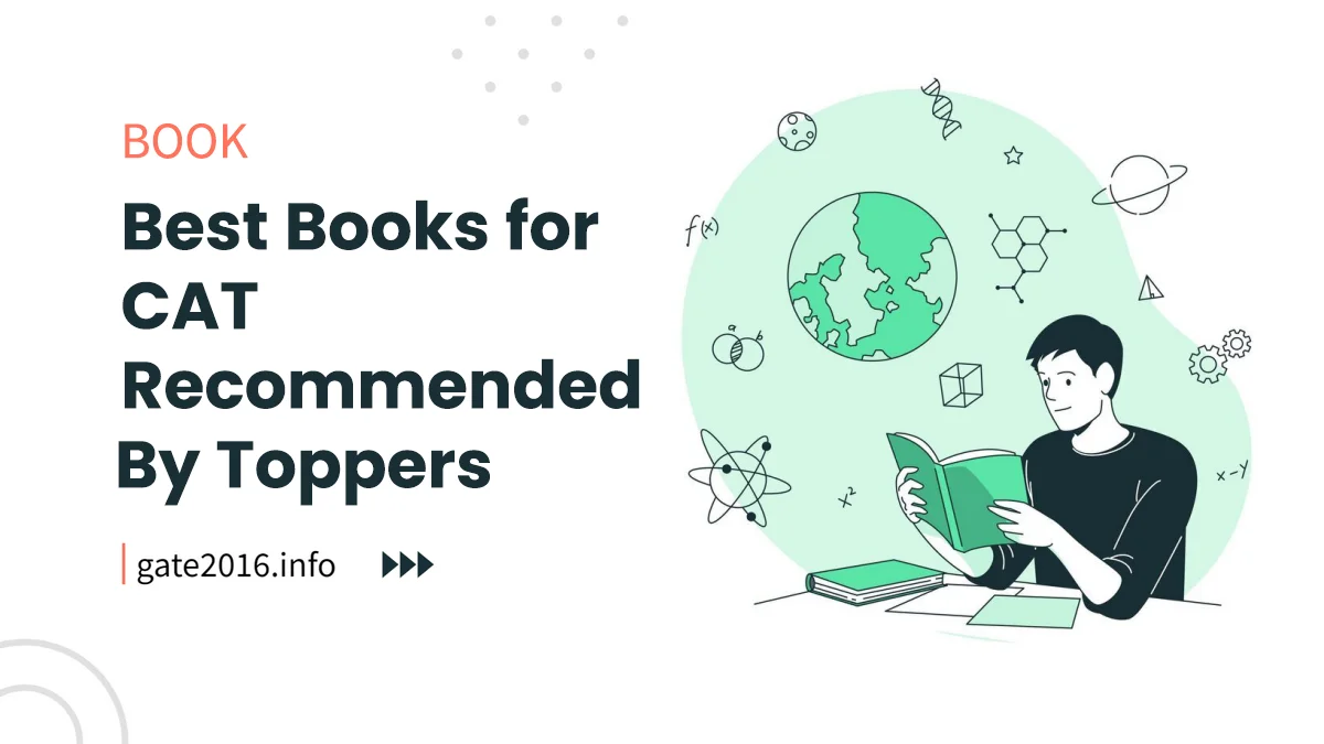 best books for cat recommended by toppers