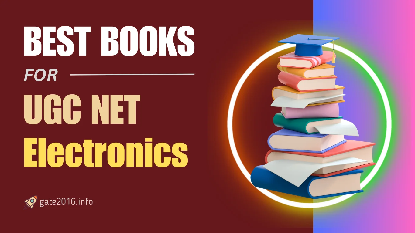 best books for ugc net electronics