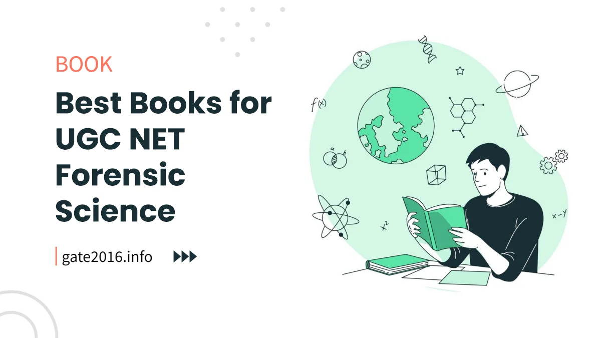 best books for ugc net forensic science