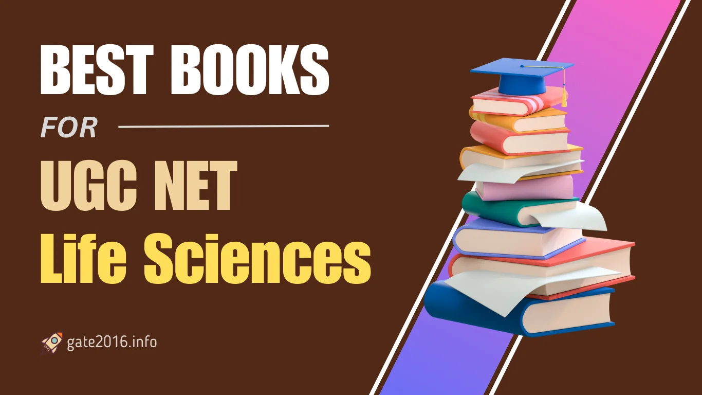 best books for ugc net life sciences