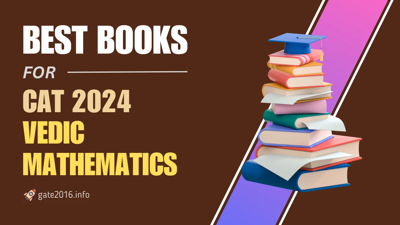 best books for vedic mathematics in cat 2024