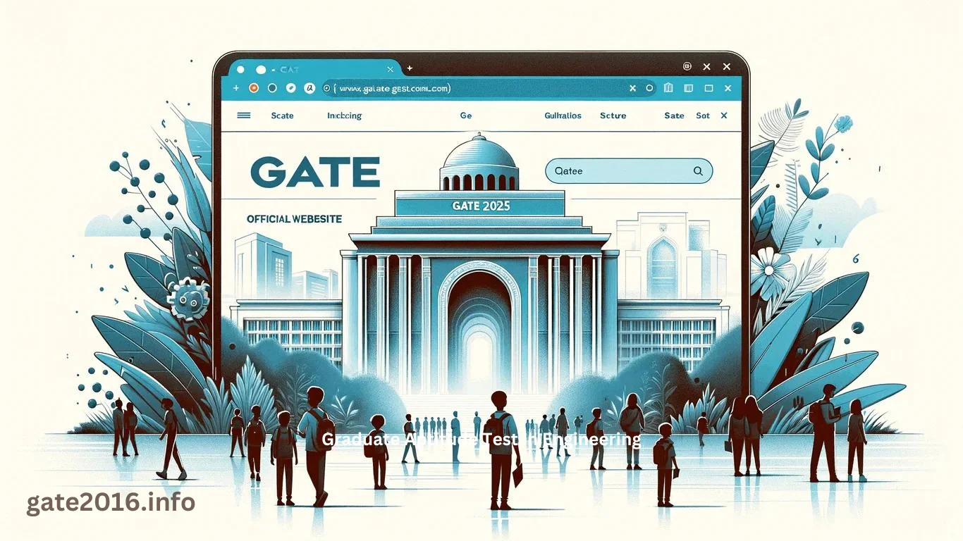 gate 2025 official website iit roorkee