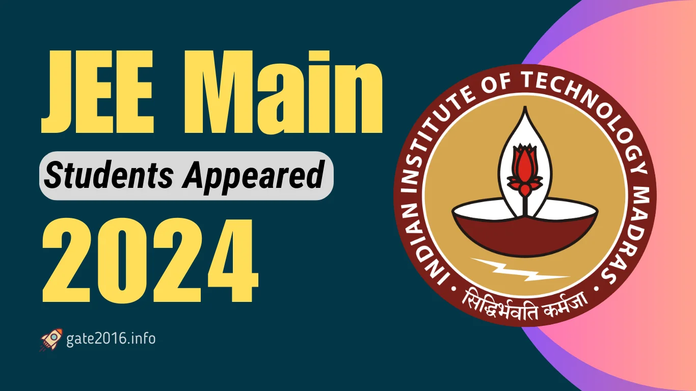 how many students appeared in jee main 2024