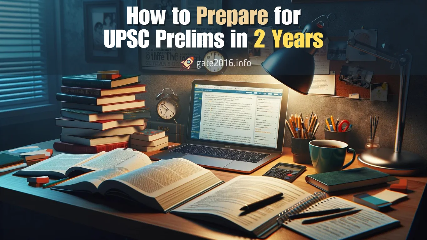how to prepare for upsc prelims in 2 years
